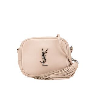 Saint Laurent Nappa Monogram Blogger Bag